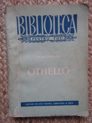 William Shakespeare - Othello foto