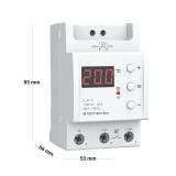 Cumpara ieftin Termostat Smart Wi-Fi Terneo BX - 32A 7000VA, montaj pe sina DIN, control prin aplicatie, compatibil Google Home, pentru incalzire pardoseala