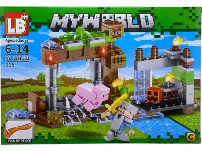 Lego gen Minecraft Pig NO.LB1133-C foto