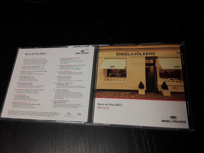 [CDA] Engel &amp; Volkers - Soul of the 80&#039;s Munich - cd audio original
