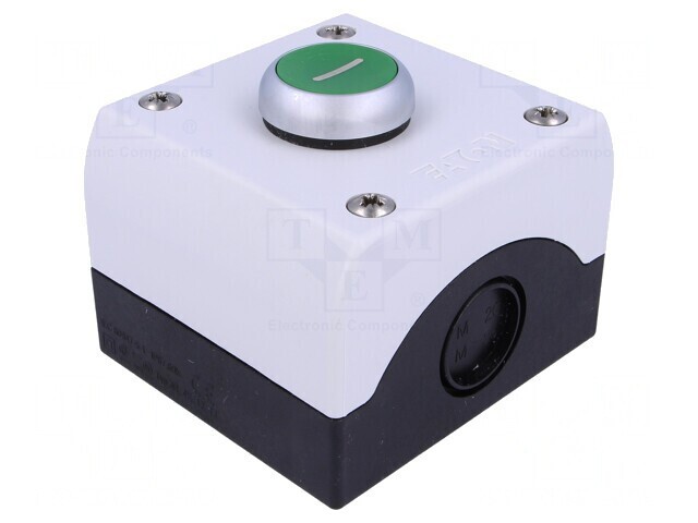 Casetă de comandă RMQ-Titan cu 1 buton IP67 plastic