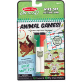 Carnet reutilizabil cu activitati si jocuri Animale -Melissa And Doug