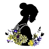 Cumpara ieftin Sticker decorativ, Woman, Negru, 66 cm, 10130ST, Oem