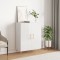 Gossi dulap, alb extralucios, 69,5x34x90 cm, lemn compozit