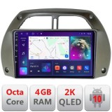 Navigatie Toyota Rav 4 2000-2004 Android ecran Qled 2K Octa core 4+32 kit-rav4-old+EDT-E409-2K CarStore Technology