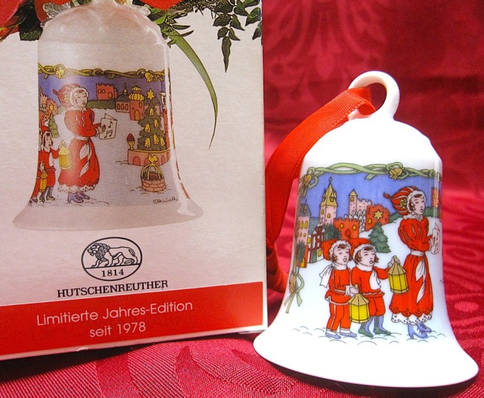 CLOPOTEL CLOPOT PORTELAN HUTSCHENREUTHER DECOR SEMNAT OLE WINTHER ANUL 1996