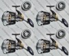 Set 4 Mulinete Crap Somn Diamant Alb Cool Anger Glamour 7000, 11 Rulmenti, Tambur Rezerva, 0.45/320m