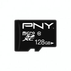 Card de memorie PNY Performance Plus, microSDXC, 128GB, Clasa 10