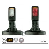 2 x 12V 24V Semnalizator lateral pentru camion LED E9 ADR