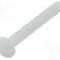 Surub UNC 6-32, poliamida, lungime 25.4mm, cap rotund, pas filet {{Pas filet}}, KEYSTONE - 9339