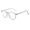 Ochelari rotunzi unisex antireflex cu lentile protectie calculator, F8551-C7