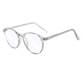 Ochelari rotunzi unisex antireflex cu lentile protectie calculator, F8551-C7