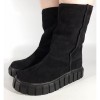 Cizme negre imblanite piele naturala dama/dame/femei (cod SC02), 36 - 40, Oem