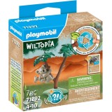 Playmobil Wiltopia - Koala cu pui in copac