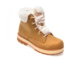 Cumpara ieftin Ghete SKECHERS maro, STREET GLITZ , din piele ecologica