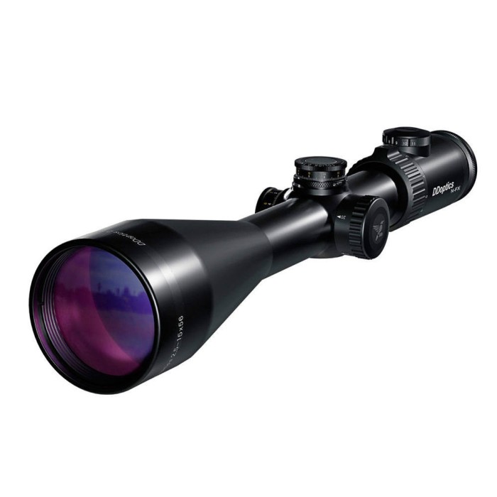 Luneta cu punct rosu DDoptics Nighteagle-FX V6 2.5-15x56 Gen3 A4N MRAD iFiber