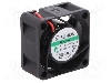 Ventilator 40x40x20mm, 12V DC, volum aer 18.25m3/h, lagar Vapo, SUNON - MF40201VX-1000U-A99 foto