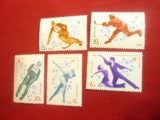 Serie URSS 1980 Sport - Olimpiada de iarna Lake Placid ,5 valori