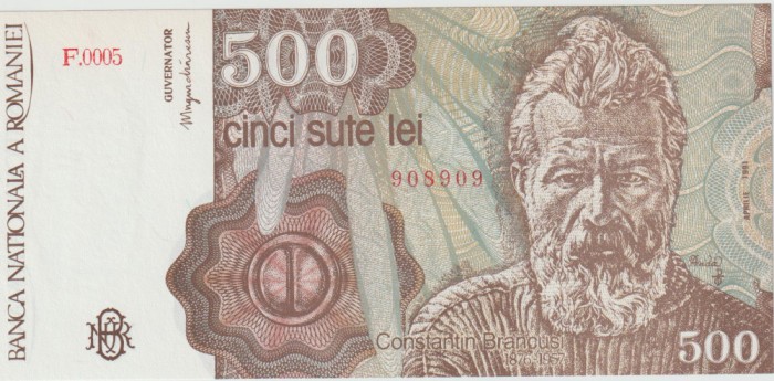 500 lei aprilie 1991