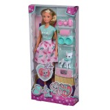 Papusa Steffi Love Kitty Love, 29 cm, 3 ani+