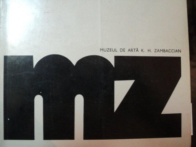 MUZEUL ZAMBACCIAN- CATALOG 1973 foto