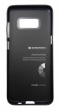 Husa silicon Mercury Goospery i-Jelly negru metalic pentru Samsung Galaxy S8 (G950)