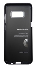 Husa silicon Mercury Goospery i-Jelly negru metalic pentru Samsung Galaxy S8 (G950) foto