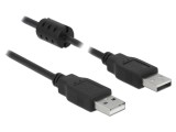 Cablu USB 2.0 A-A, 5 m, negru, 480 Mbps
