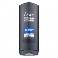 Gel de Dus DOVE Men Hydration Balance, 400 ml, Gel de Dus pentru Barbati, Geluri Dus pentru Barbati, Geluri de Dus DOVE, Gel pentru Dus, Produse Ingri