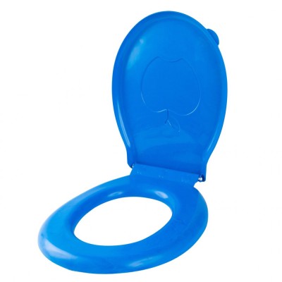 Capac WC universal culoarea albastru Valcor VLC31006 foto