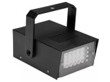 Stroboscop Velleman 24 LED, 10W, Mini, Intensitate Mare, Functie Automata, Viteza Ajustabila