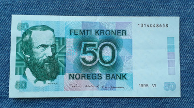 50 Kroner 1995 Norvegia foto