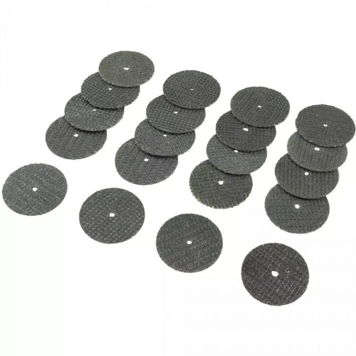 Disc de taiere corindon pentru metal 32x2,0mm, set 20 buc