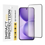 Folie de protectie Ecran Techsuit pentru Oppo Reno16 F / Reno16 FS, Sticla Securizata, Full Glue, Neagra