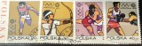 Timbre - Polonia Polska - >50 - Tematica Sport JO Munchen