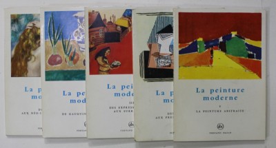 LA PEINTURE MODERNE , 5 VOLUMES , 1965 foto