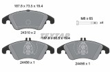 Set placute frana TEXTAR 2431001
