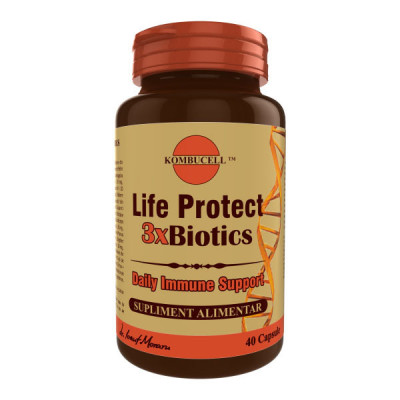 Supliment Alimentar Life Protect 3xBiotics 40 capsule Medica foto