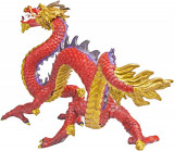 Figurina - Horned Chinese Dragon | Safari