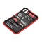 Set de scule cu 32 functii, borseta poliester, 12 biti, surubelnite, rulata, Dalimag, 200 x 30 x 65 mm