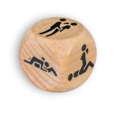 Zar din Lemn cu Pozitii Sexuale 3 cm