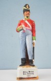 Alfretto Portelan British Soldat,Ofiter Line Infantery Napoleonic 1815