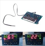 Termostat digital cu 3 afisaje cu digiti 12v XH-W1401
