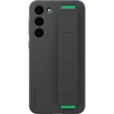 Husa de protectie Samsung Silicone Grip pentru Galaxy S23 Plus, Negru
