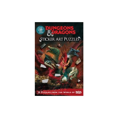 Dungeons &amp;amp; Dragons Sticker Art Puzzles foto