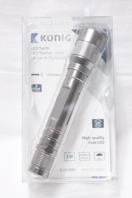 Lanterna LED Cree 3W 150 lumeni aliaj aluminiu focalizare IPX5 2xAA foto