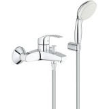 Baterie de cada si dus Grohe Eurosmart monocomanda cu set dus