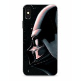 Husa Capac TPU / Glass, DARTH VADER 017 , Apple iPhone 7/8 cu Licenta, Negru Blister