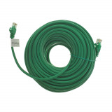 Cumpara ieftin Cablu UTP, Lanberg 42784, cat.5e, mufat 2xRJ45, lungime 30m, AWG 26, 100 MHz, de legatura retea, ethernet, verde