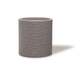 KETER. Ghiveci cilindric negru Cylinder L, 39L